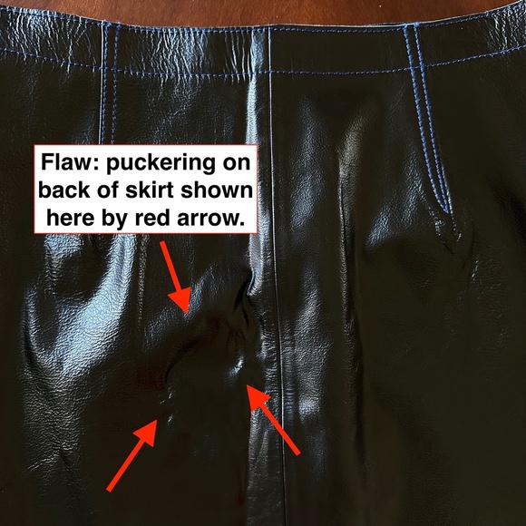 Sandro Paris Lamb Leather Skirt - Picture 15 of 16